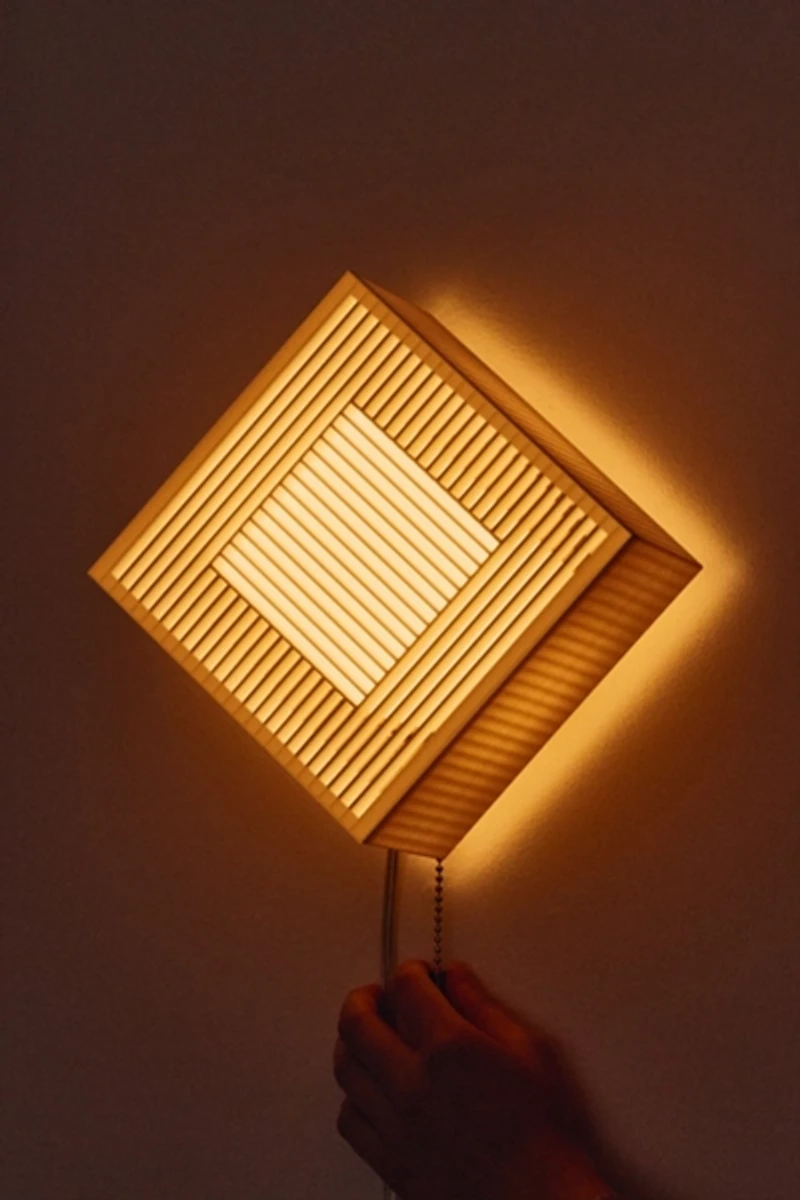 Wooj Design x Christopher Merchant The Palindrome Sconce
