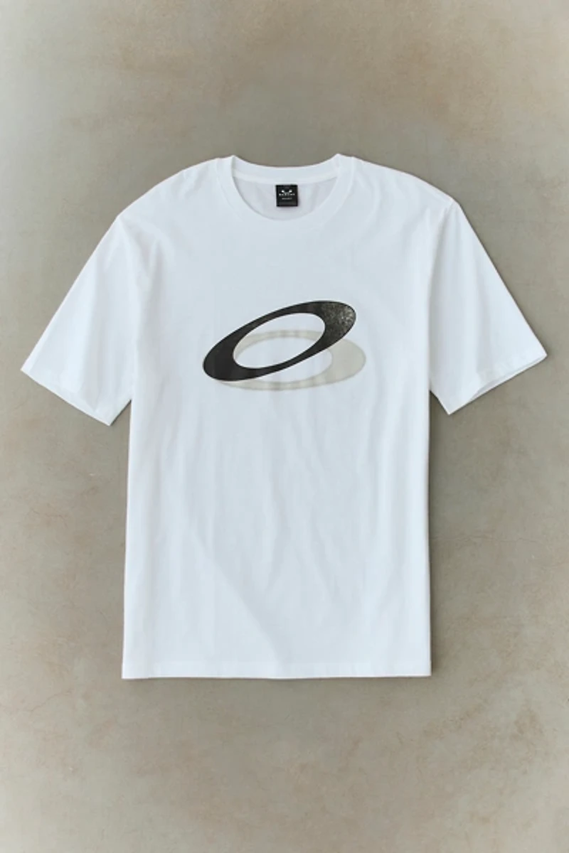 Oakley Metal Ellipse Tilted Logo Graphic Tee
