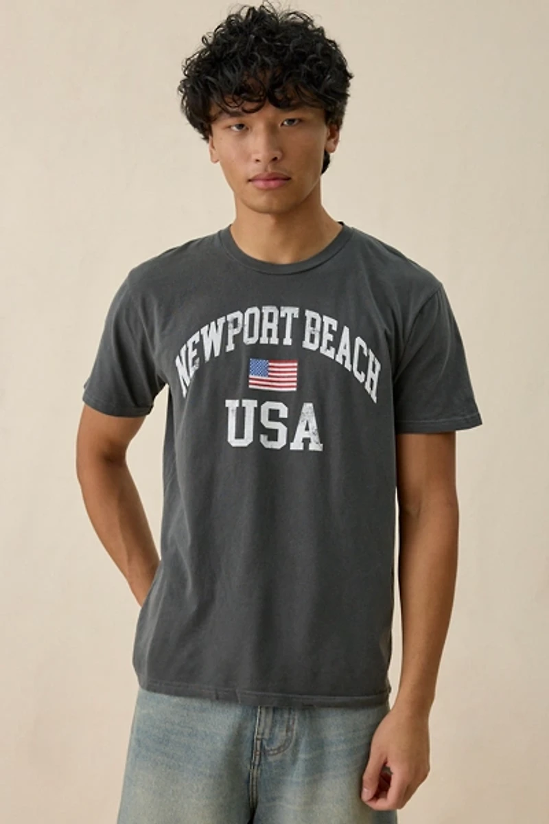 Newport Beach USA Graphic Tee