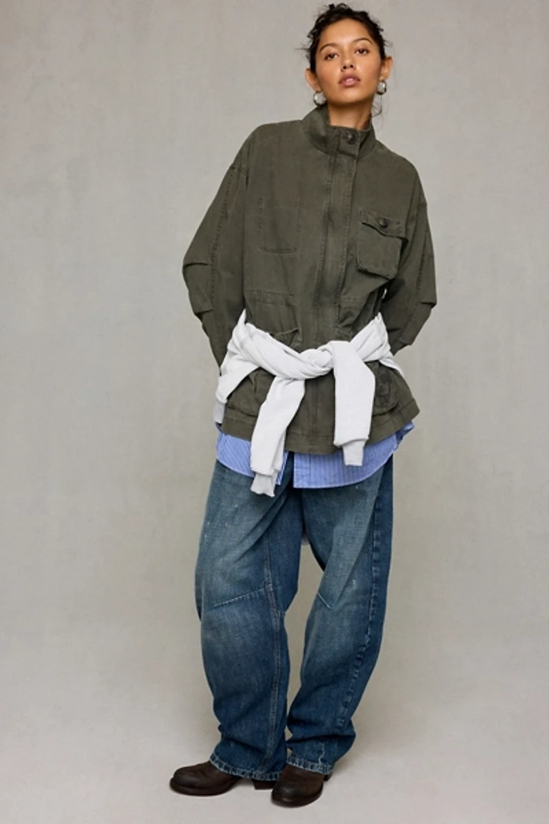 BDG Blaine Cotton Canvas Utility Jacket