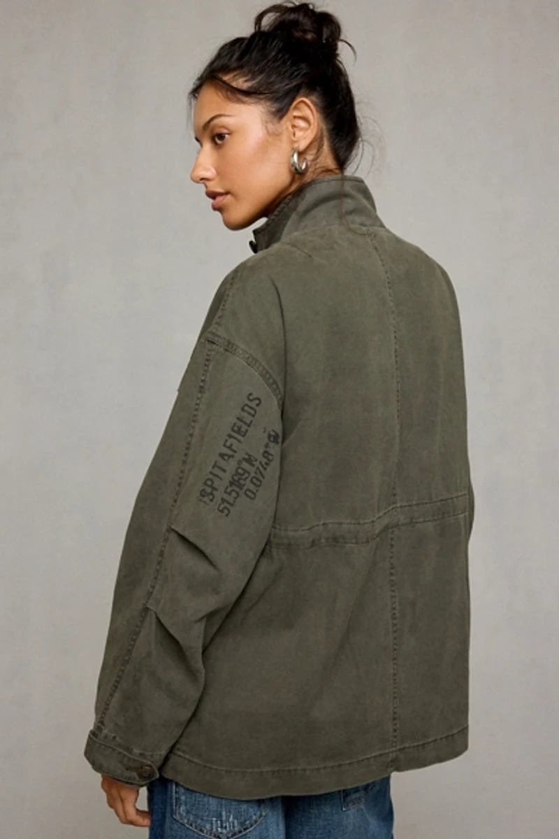 BDG Blaine Cotton Canvas Utility Jacket