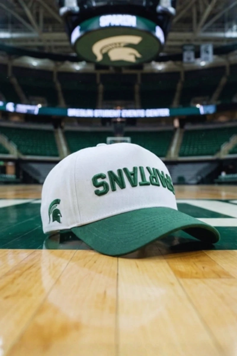 Upside Michigan State Spartans Hat