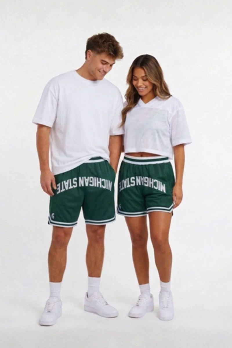 Upside Michigan State Varsity Mesh Shorts