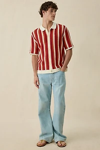 Wax London Porto Short Sleeve Polo Sweater