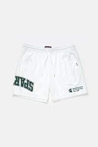 Upside Michigan State Spartans Mesh Shorts