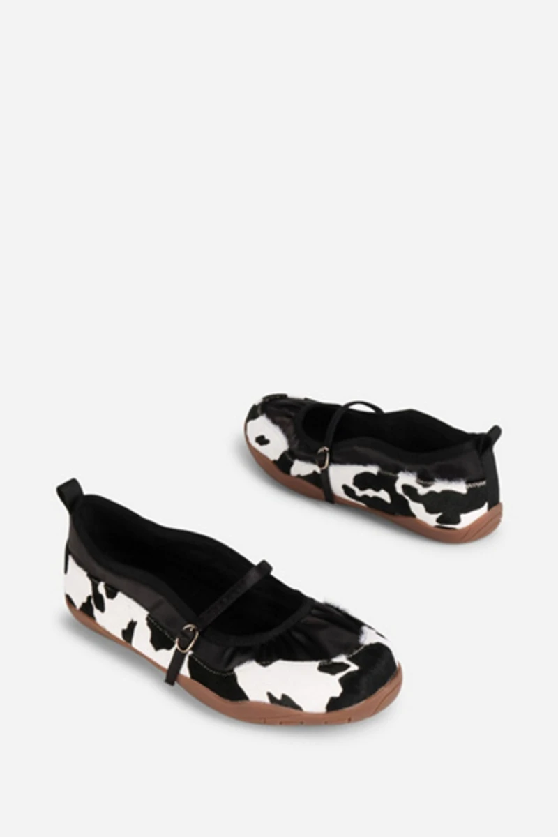 Intentionally Blank Pulse Calf Hair Mary Jane Ballet Sneaker