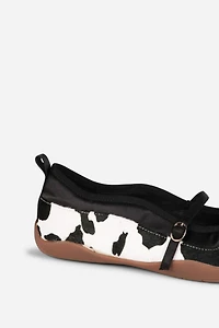 Intentionally Blank Pulse Calf Hair Mary Jane Ballet Sneaker
