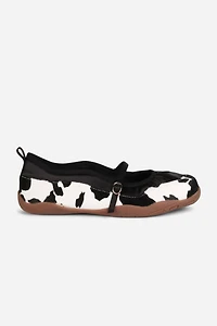 Intentionally Blank Pulse Calf Hair Mary Jane Ballet Sneaker