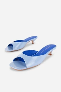 Intentionally Blank Cee Kitten Heel Mule