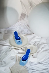 Intentionally Blank Cee Kitten Heel Mule