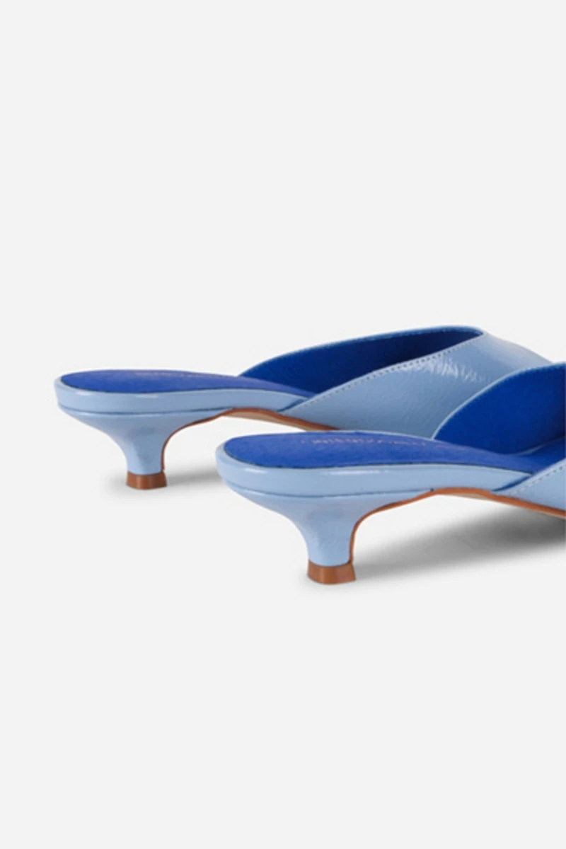 Intentionally Blank Cee Kitten Heel Mule