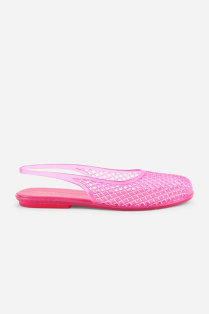 Intentionally Blank Nessa Jelly Slingback Ballet Flat