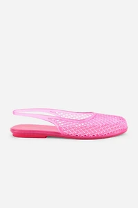 Intentionally Blank Nessa Jelly Slingback Ballet Flat
