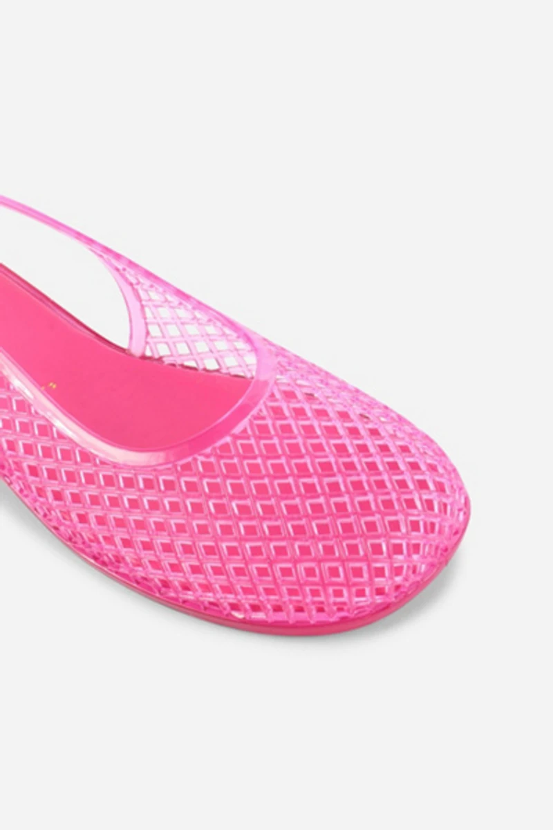 Intentionally Blank Nessa Jelly Slingback Ballet Flat