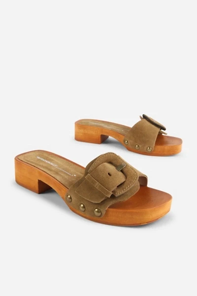 Intentionally Blank Mar Suede Clog