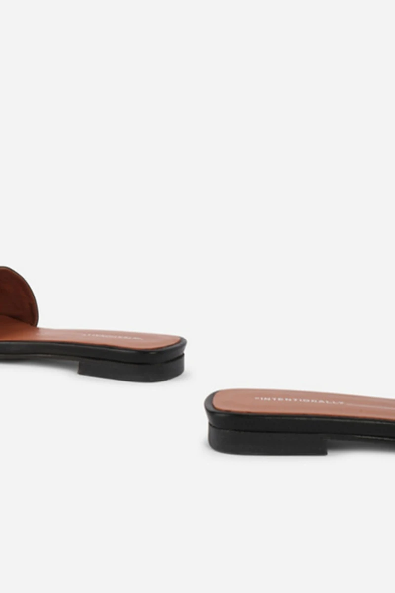 Intentionally Blank Cocktail Leather Slide