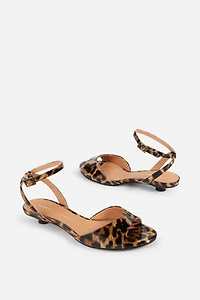 Intentionally Blank Echo Kitten Heel Sandal