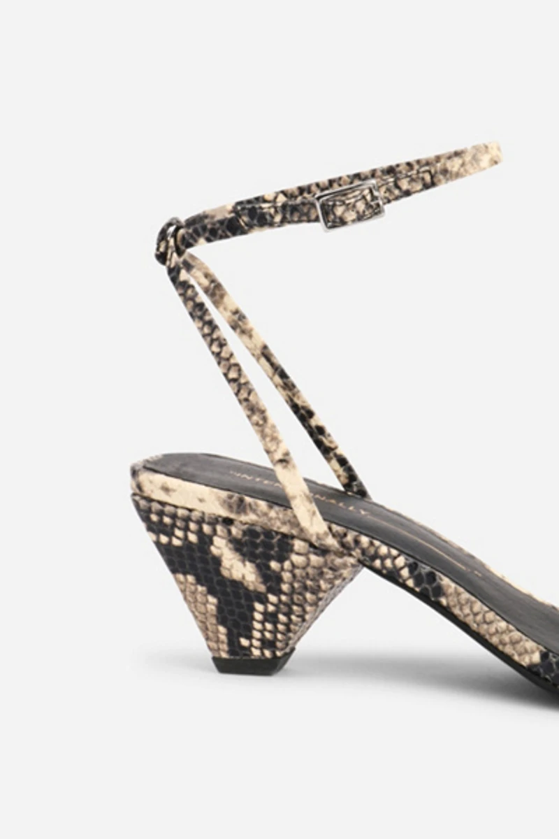 Intentionally Blank Pretty Please Leather Heel