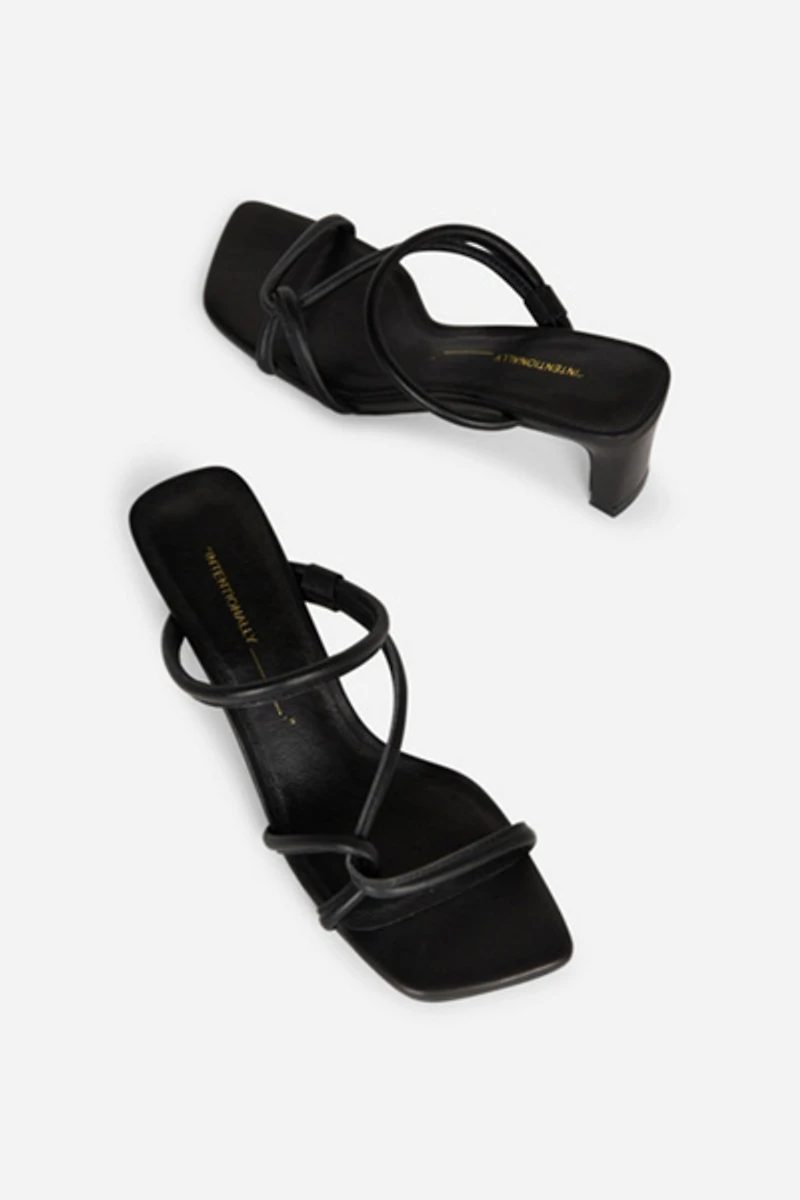 Intentionally Blank Willow Heeled Sandal