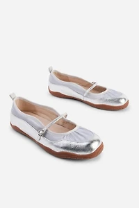 Intentionally Blank Pulse Leather Mary Jane Ballet Sneaker