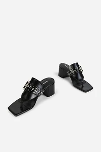 Intentionally Blank Wynona Thong Mule Heel