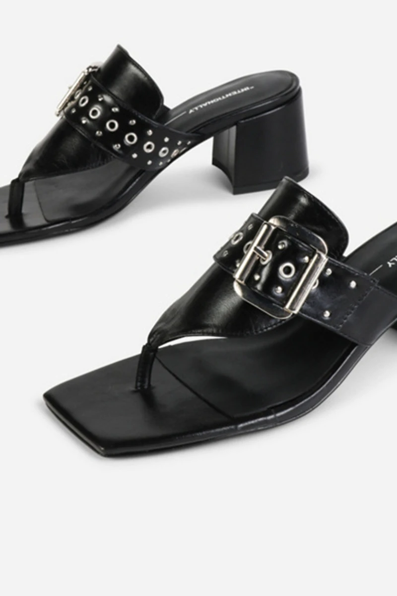 Intentionally Blank Wynona Thong Mule Heel