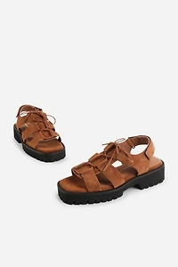 Intentionally Blank Hampton Flat Sandal