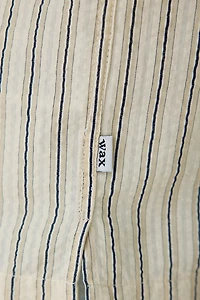 Wax London Sears Zip Short Sleeve Shirt