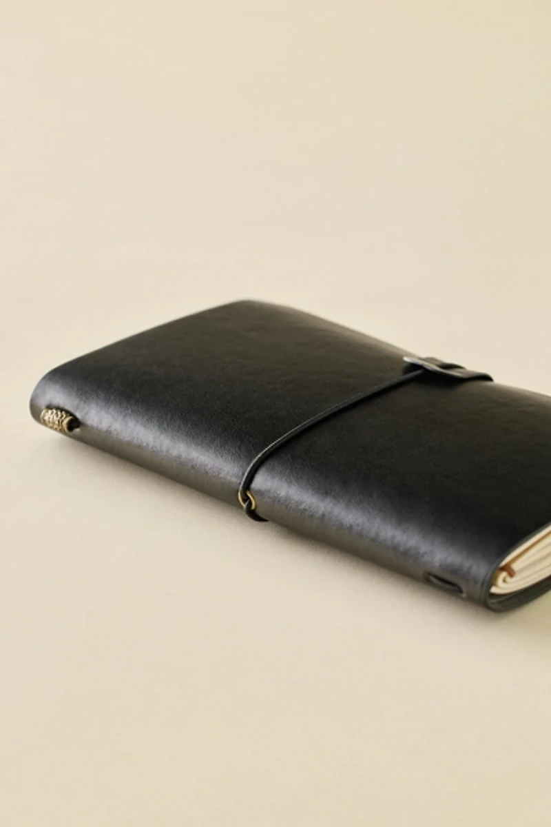 Voyager Refillable Faux Leather Journal
