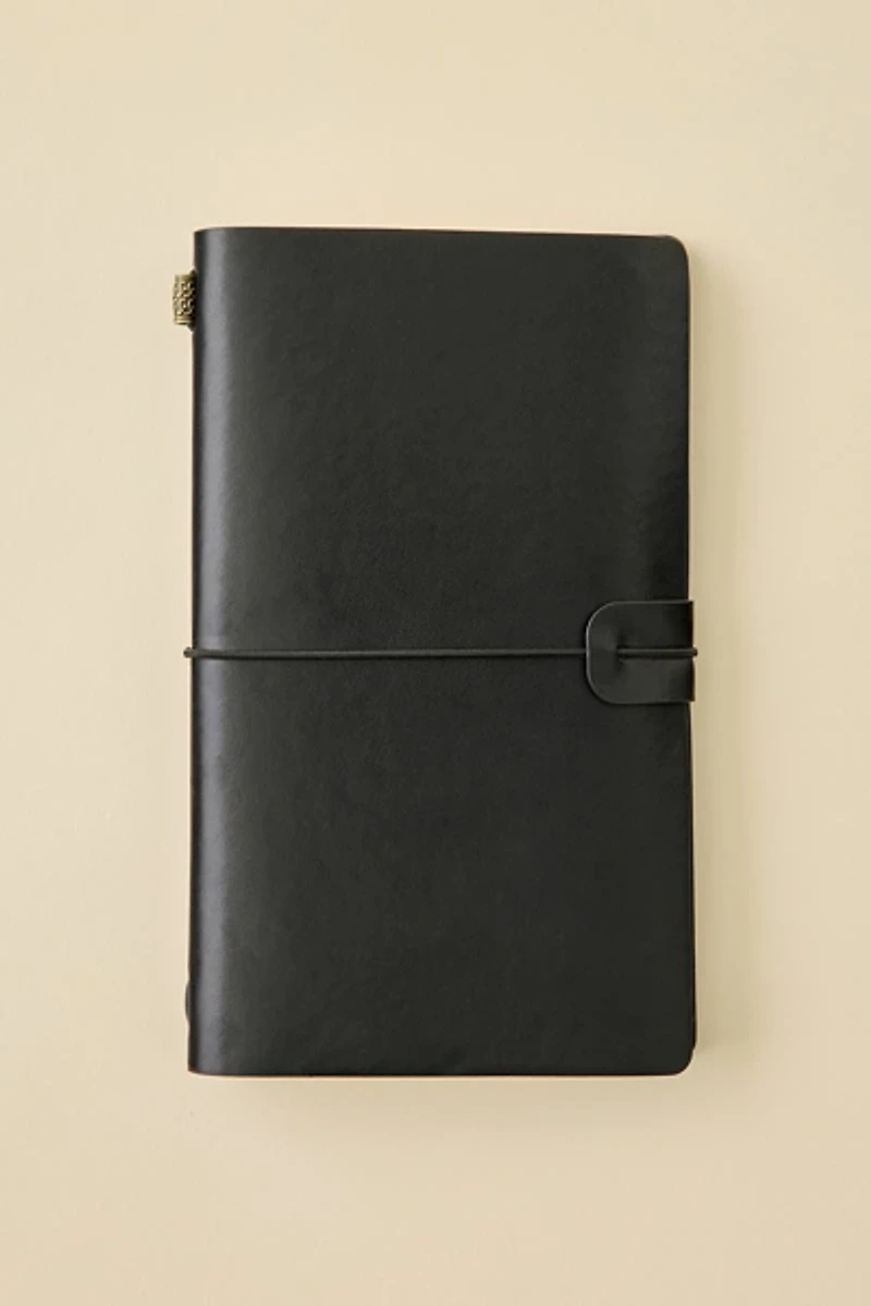 Voyager Refillable Faux Leather Journal