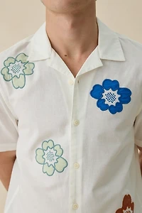 Wax London Didcot Short Sleeve Shirt