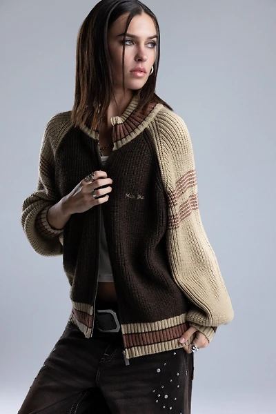 Miss Me Faye Varsity Pullover