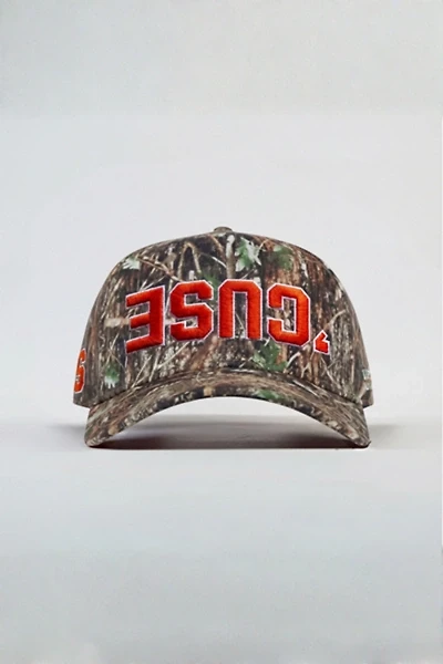 Upside Syracuse Orange Woodland Camo Hat