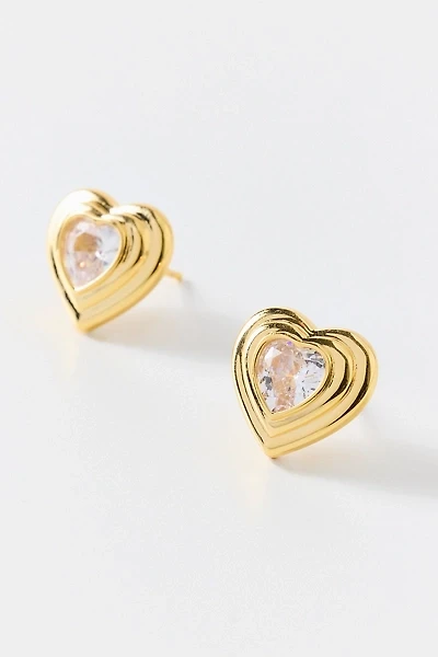 BONBONWHIMS Retro Heart Earrings
