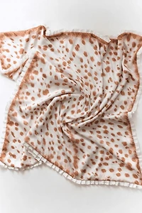 Carmen Says Fawn Deer Print Scarf