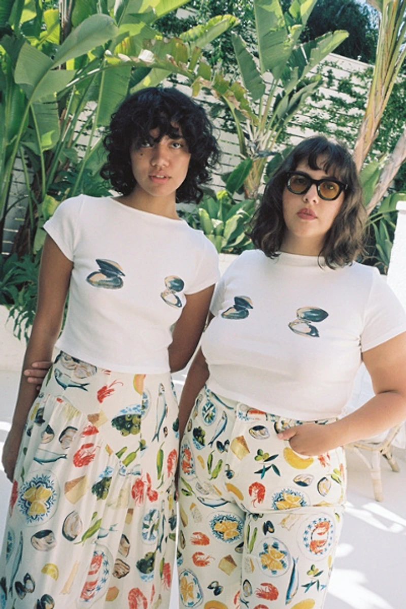 Lisa Says Gah Alex Clam Tee