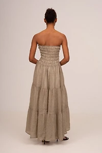 Carmen Says Striped Grace Maxi Dress
