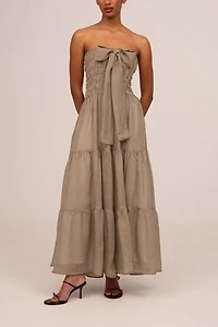Carmen Says Striped Grace Maxi Dress