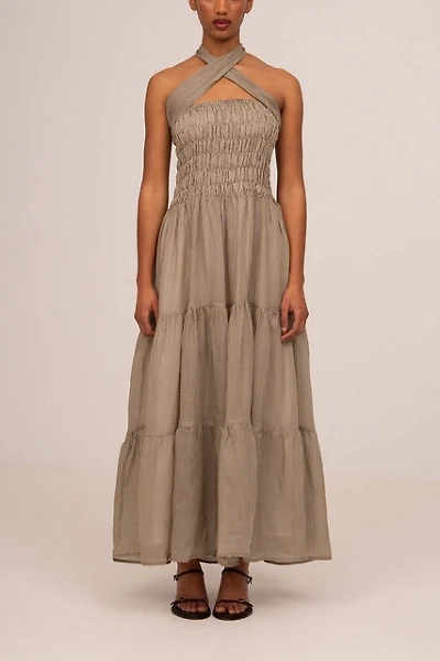 Carmen Says Striped Grace Maxi Dress