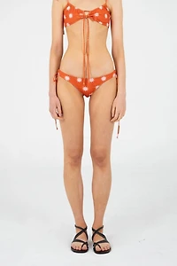 Carmen Says Illusion Sun-Printed Bikini Top