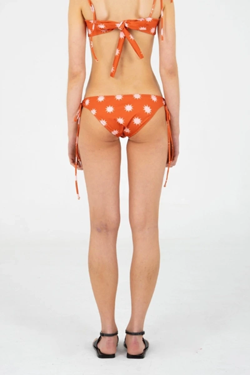 Carmen Says Illusion Sun-Printed Bikini Top
