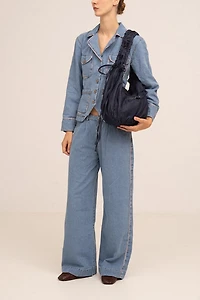 Carmen Says Flash Denim Wide Leg Pants