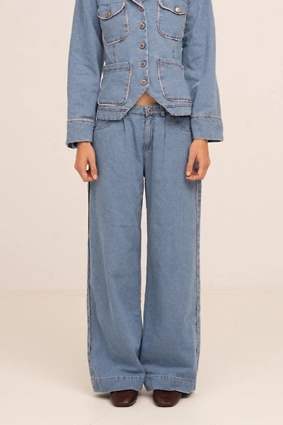 Carmen Says Flash Denim Wide Leg Pants