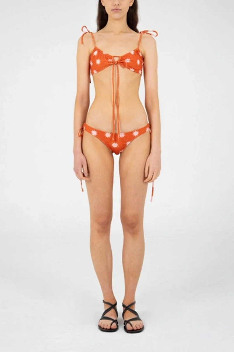 Carmen Says Illusion Sun-Printed Bikini Bottom