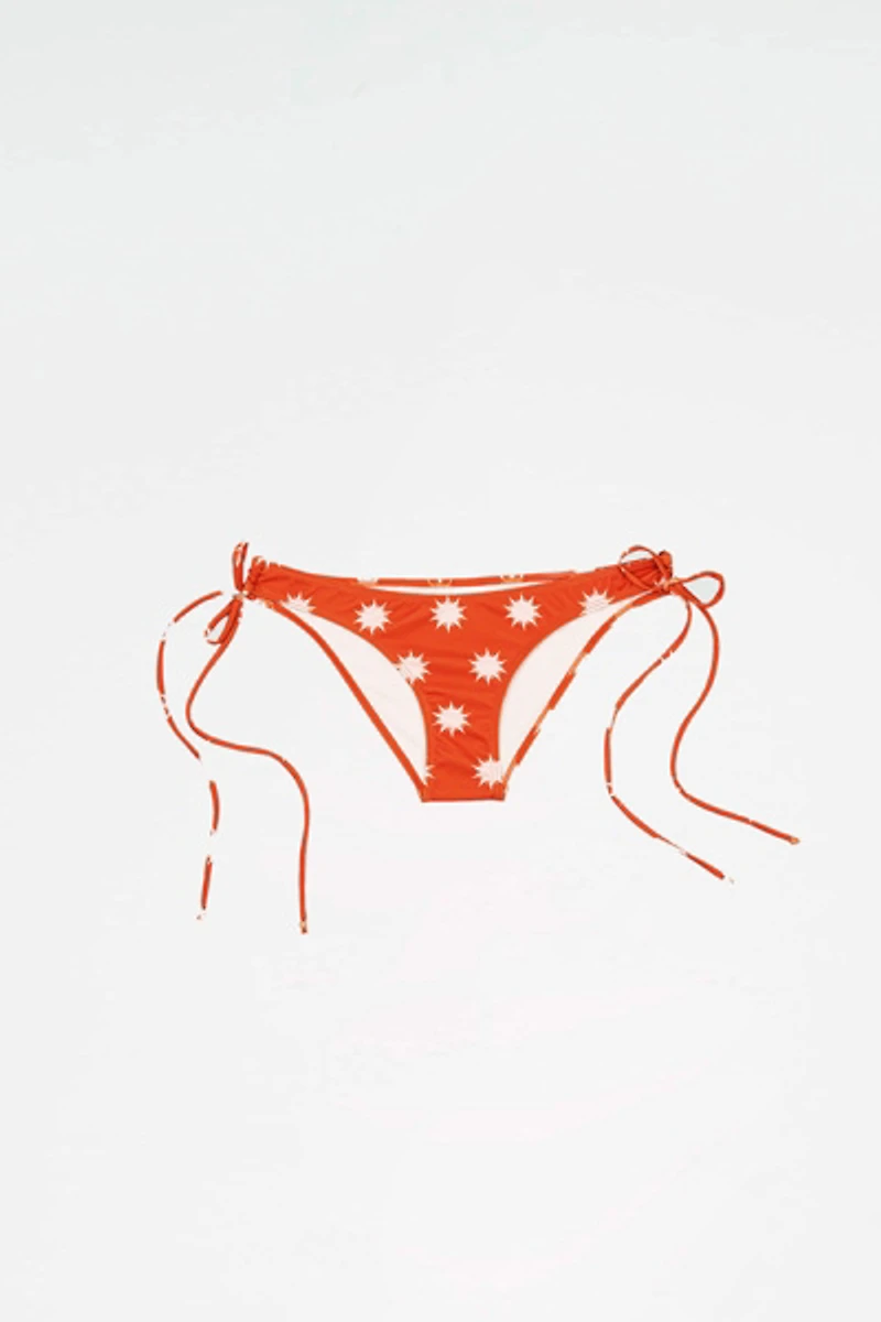 Carmen Says Illusion Sun-Printed Bikini Bottom