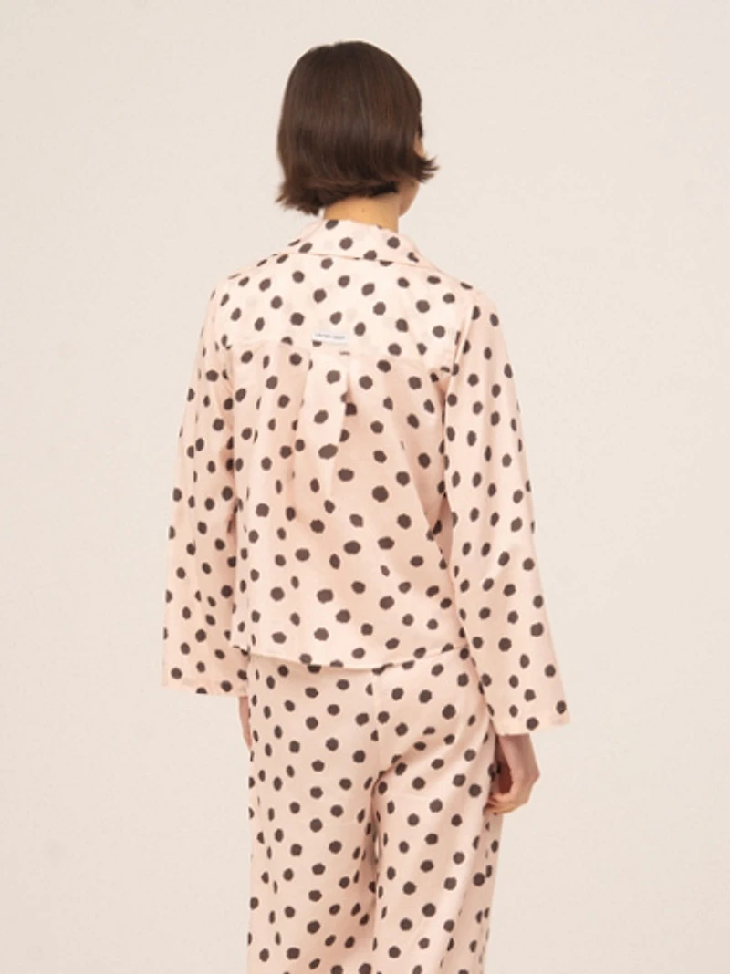 Carmen Says Noctis Polka Dot Pajama Shirt