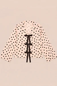 Carmen Says Noctis Polka Dot Pajama Shirt