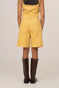 Carmen Says Desk Pale Denim Bermudas