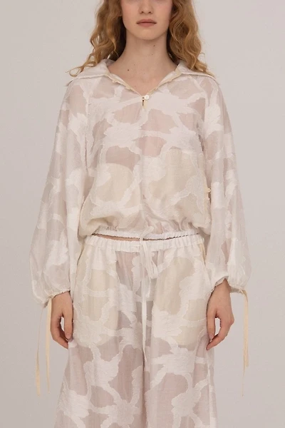 Carmen Says Printworks Balloon Blouse