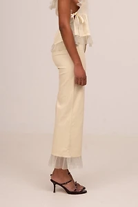 Carmen Says Serenity Cream Pants